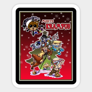 Kaos Kids Meet Krampus Sticker